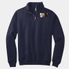 NuBlend ® 1/4 Zip Cadet Collar Sweatshirt Thumbnail