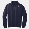 NuBlend ® 1/4 Zip Cadet Collar Sweatshirt Thumbnail